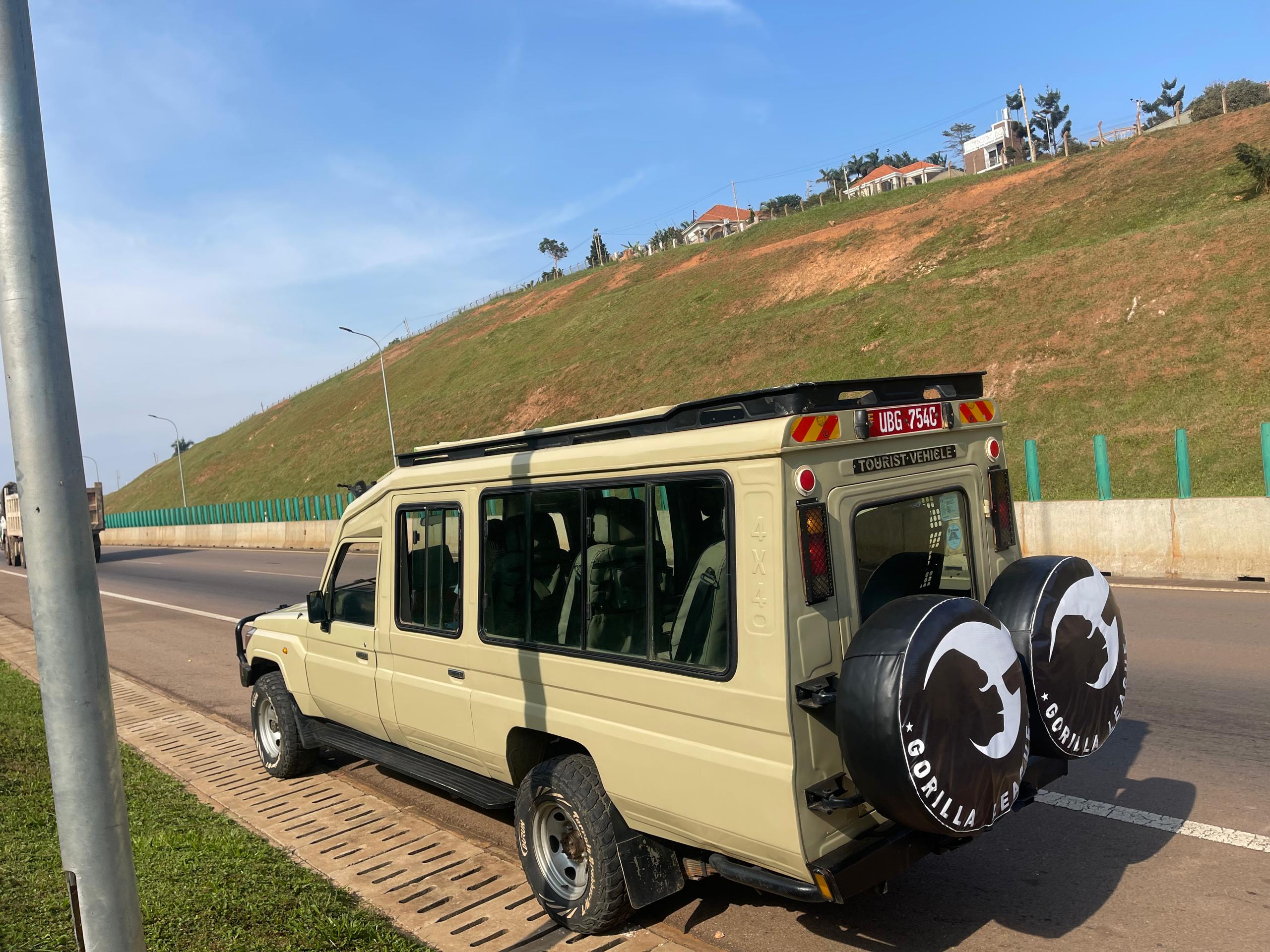 Gorilla League safari Vehicles